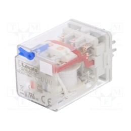 1 pcs x LOVATO ELECTRIC - HR703CD110 - Relay: electromagnetic, 3PDT, Ucoil: 110VDC, Icontacts max: 10A