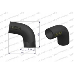 Radiator hose massey ferguson 0201562 warynski