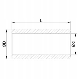 Sibo sleeve steel sleeve 40x30x30 sbh304030