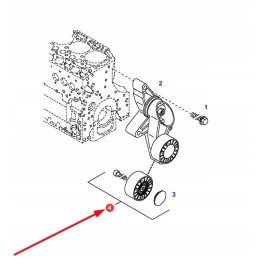 6135 8 01 tensioner pulley