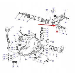 3715665m1 rear linkage spacer