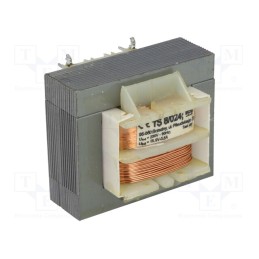 1 pcs x INDEL - TS8/024 - Transformer: mains, 8VA, 230VAC, 15.5V, 500mA, screw type, IP00