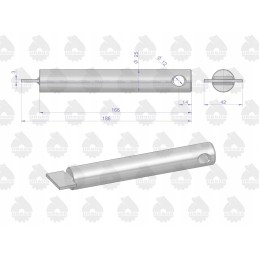 Hitch bracket pin C 360 original Ursus