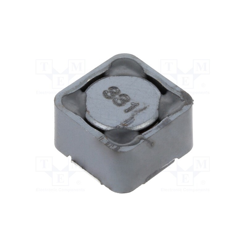 400 pcs x BOURNS - SRR1280-331K - Inductor: wire, SMD, 330uH, Ioper: 1.1A, 600mΩ, ±10%, Isat: 1.4A