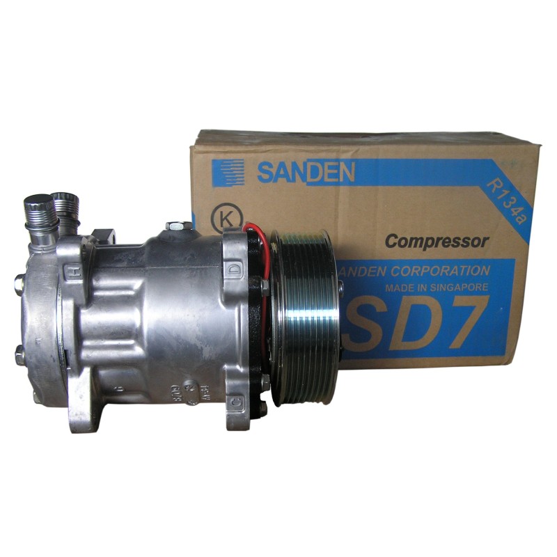 Compressor sd7h15 sanden valmet valtra original