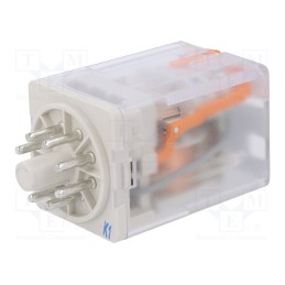 1 pcs x ABB - 1SVR405621R7100 - Relay: electromagnetic, DPDT, Ucoil: 110VAC, Icontacts max: 10A
