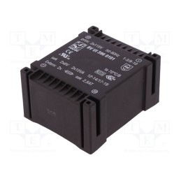 1 pcs x HAHN - BV UI 396 0101 - Transformer: encapsulated, 30VA, 115VACx2, 6V, 6V, 2.5A, 2.5A, PCB