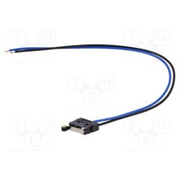 1 pcs x OMRON OCB - D2SW-3L2-3M - Microswitch SNAP ACTION, 2A/250VAC, 3A/30VDC, SPST-NO, OFF-(ON)