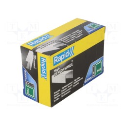 1 pcg x RAPID - 11908111 - Staples, 8mm, 5000pcs, TYP 140