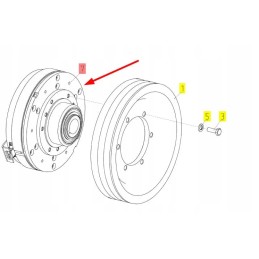 101978033 electromagnetic clutch
