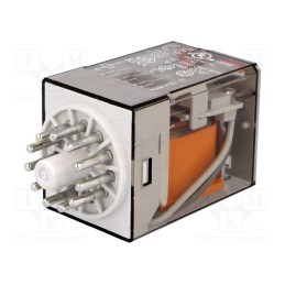 1 pcs x FINDER - 60.13.8.024.0040 - Relay: electromagnetic, 3PDT, Ucoil: 24VAC, Icontacts max: 10A