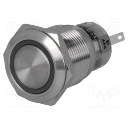 1 pcs x ONPOW - LAS1-AGQ-11E/G/24V - Switch: vandal resistant, Pos: 2, SPDT, 0.5A/220VAC, 1A/24VDC, IP67