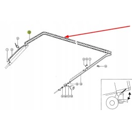 738738 0 hydraulic hose