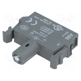 1 pcs x ABB - 1SFA611621R1014 - Illuminating unit, 22mm, Illumin: LED, front, 24VAC, blue, 24VDC