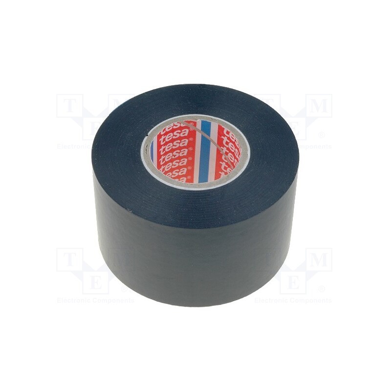 1 pcs x TESA - 04163-00006-07 - Tape: electrical insulating, W: 50mm, L: 33m, Thk: 130um, black, 250%