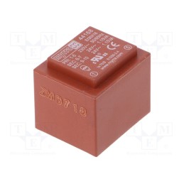 1 pcs x MYRRA - 44168 - Transformer: encapsulated, 2.3VA, 230VAC, 24V, 24V, 48mA, 48mA, PCB