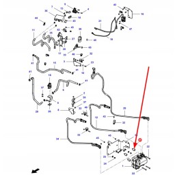 Am30x30 m8x18 metal and rubber bumper 30x30 m8x18