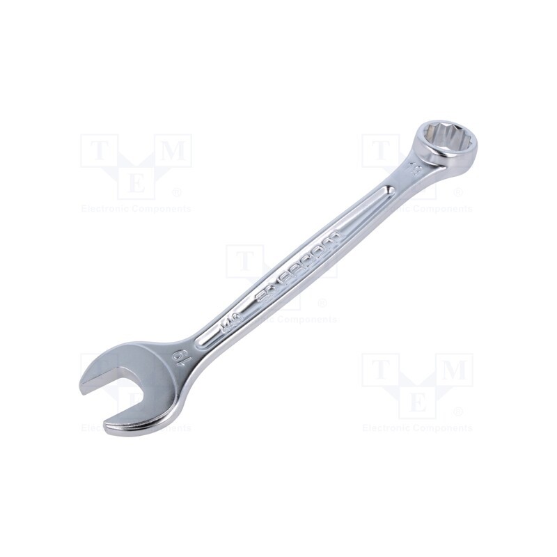 1 pcs x FACOM - 440.19 - Wrench, combination spanner, 19mm, L: 216mm, satin