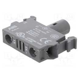 1 pcs x ABB - 1SFA611621R1015 - Illuminating unit, 22mm, Illumin: LED, front, 24VAC, white, 24VDC