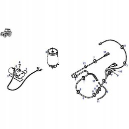 Massey Ferguson seat air compressor