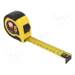 1 pcs x MEDID - 8255 - Measuring tape, L: 5m, Width: 25mm, Enclos.mat: ABS,elastolan
