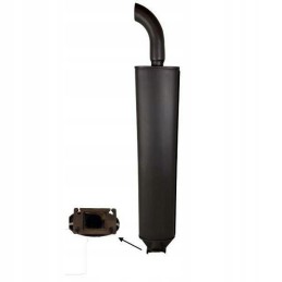 Exhaust muffler renault 70 32 px pe 7700018111