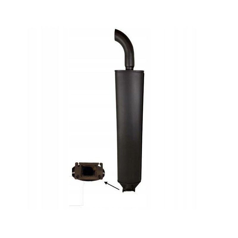 Exhaust muffler renault 70 32 px pe 7700018111