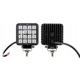 Halogen LED work lamp 12v 24v 16w switch