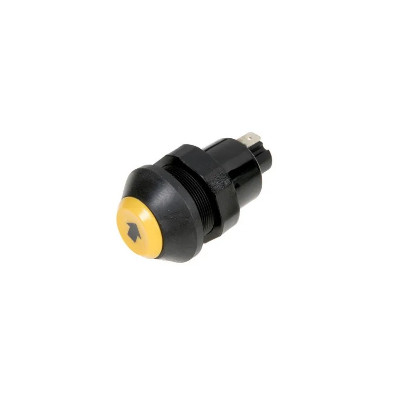 Push button switch for raising and lowering