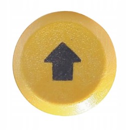 Push button switch for raising and lowering