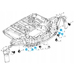 New Holland CX8 CR9 47744100 CNH work lamp