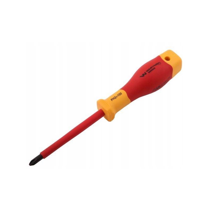 PH2 screwdriver 100 mm insulated vde steel s2 motogen