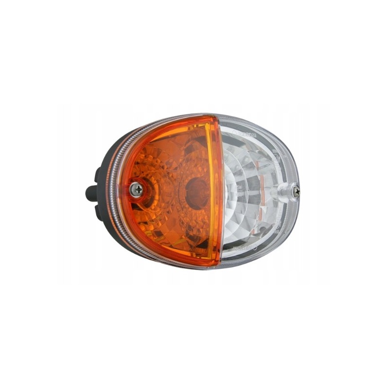 Front lamp 2f oval 140x94 with amp socket