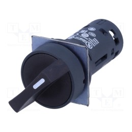 1 pcs x SCHNEIDER ELECTRIC - XB7ND21 - Switch: rotary, 22mm, Stabl.pos: 2, NO, black, none, 0.3A/240VAC