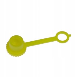 Yellow grease nipple cover fits all types