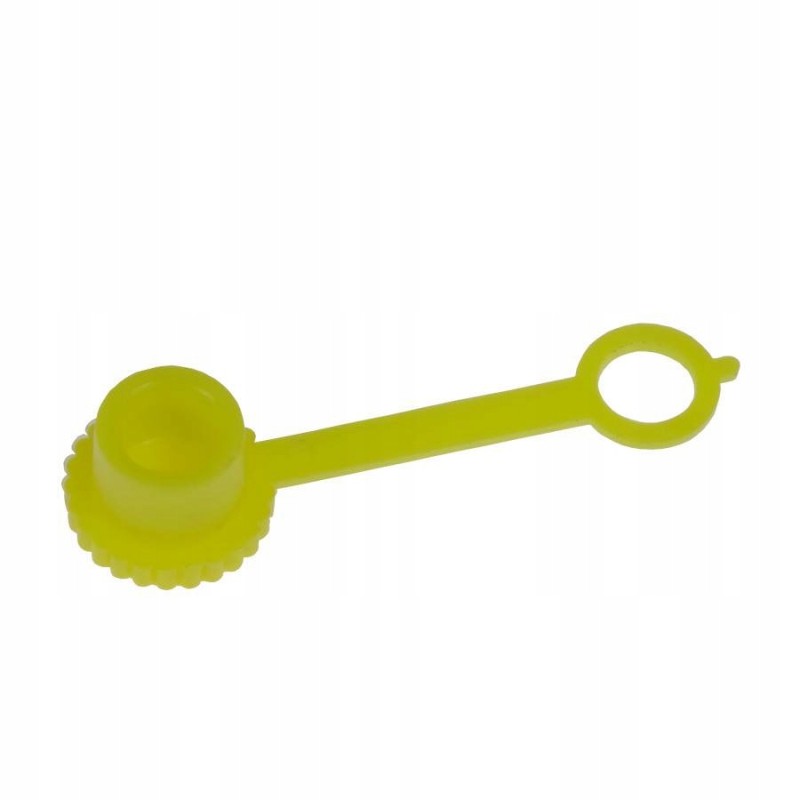 Yellow grease nipple cover fits all types