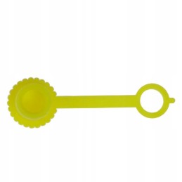 Yellow grease nipple cover fits all types