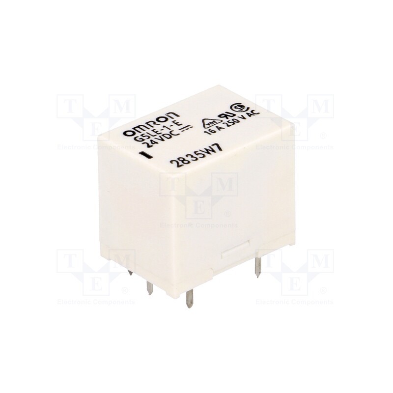 1 pcs x OMRON OCB - G5LE-1-E 24VDC - Relay: electromagnetic, SPDT, Ucoil: 24VDC, Icontacts max: 16A
