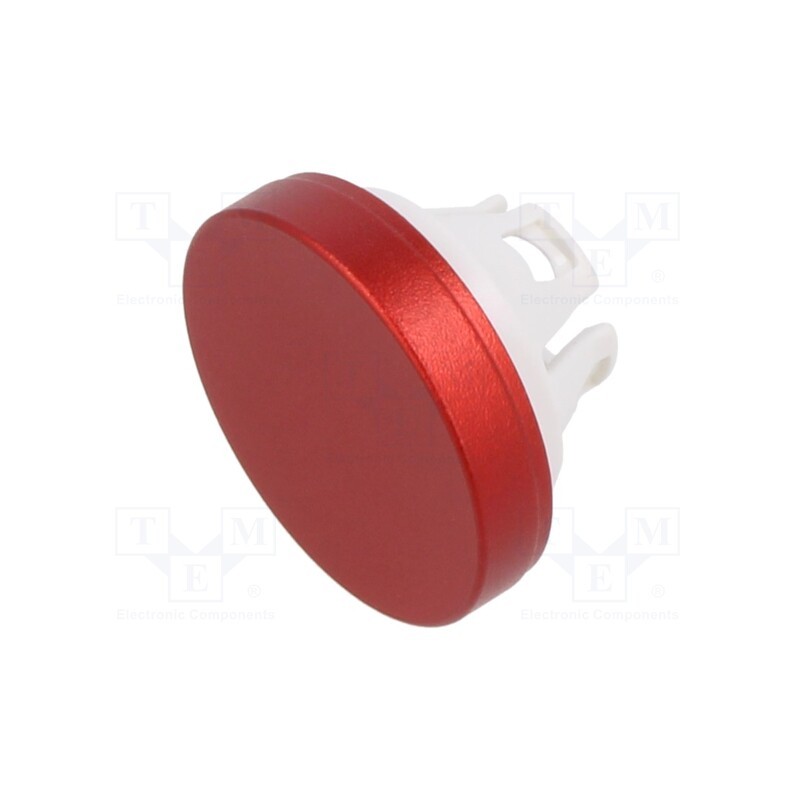 1 pcs x EAO - 84-7201.200 - Actuator lens, 22mm, 84, red,golden, aluminium