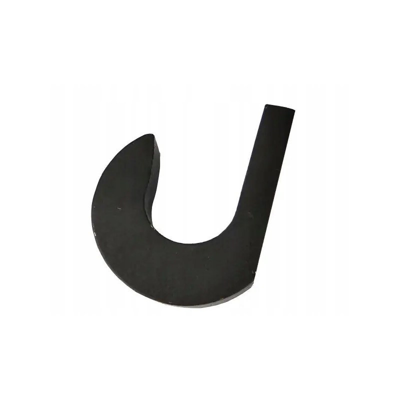 Steel loader bucket hook, diameter 60