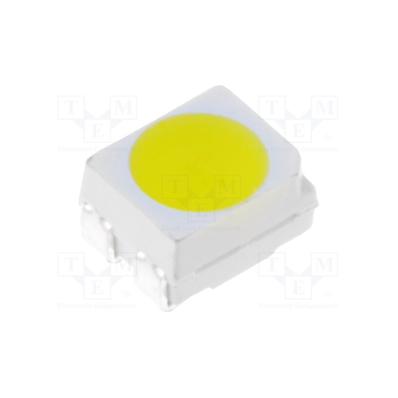 2 pcs x OPTOSUPPLY - OSW44LS3C1A - LED, SMD, 3528,PLCC4, white cold, 3000÷4000mcd, 120°, 50mA, 3÷3.8V