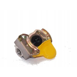 Soft air connector m16x1 5 yellow