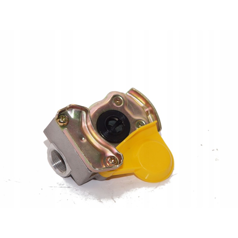 Soft air connector m16x1 5 yellow