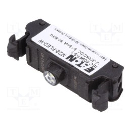 1 pcs x EATON ELECTRIC - M22-FLED-W - Illuminating unit, 22mm, RMQ-Titan, -25÷70°C, Illumin: LED, front