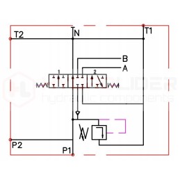 Hydraulic distributor 1s 120l c1 badestnost