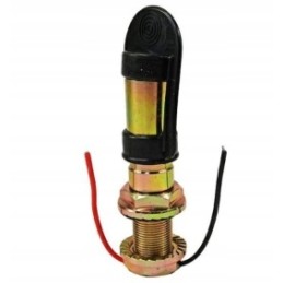 Warning lamp stem, screw-on cock handle