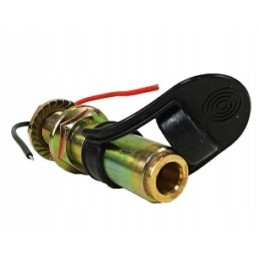 Warning lamp stem, screw-on cock handle