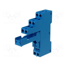 1 pcs x FINDER - 95.05SPA - Socket, 10A, 250VAC, for DIN rail mounting, screw terminals, IP20