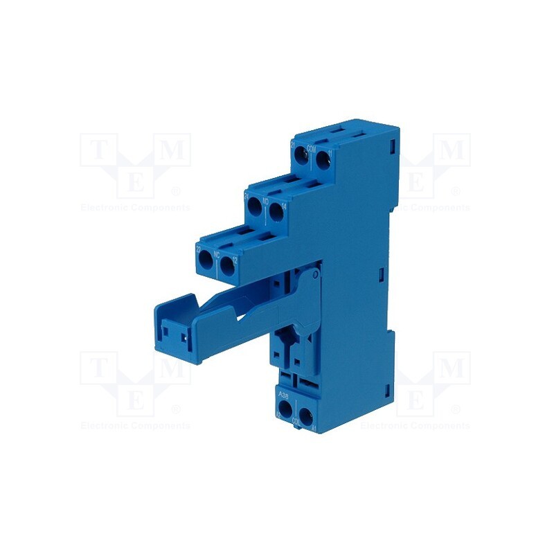 1 pcs x FINDER - 95.05SPA - Socket, 10A, 250VAC, for DIN rail mounting, screw terminals, IP20