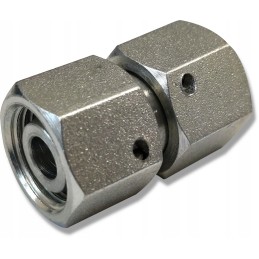 Straight connection aa connector m18x1 5 m18x1 5 12l